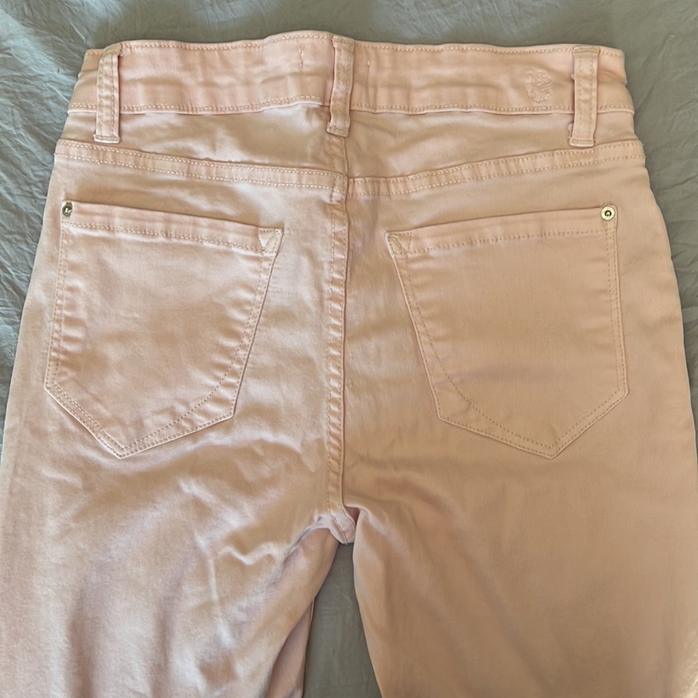 💜Pale pink Kensie skinny jeans Size 26 - Picture 2 of 6
